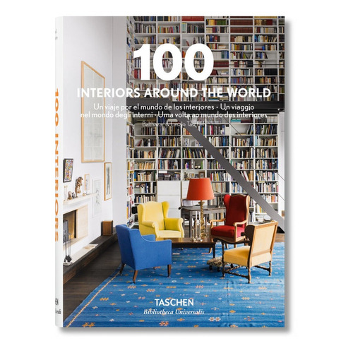 100 Interiors World Hc (al/fr/in) - Taschen, Angelika