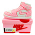 Zapato con caja Nike rosado blanco bota