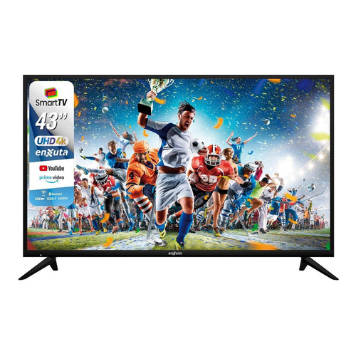 Smart TV Enxuta LEDENX1243SDF4KL Linux 4K 43" 220V