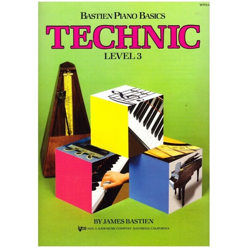 Bastien Piano Basics: Technic, Level 3