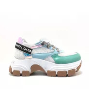 Zapatillas Mujer Sneakers Plataforma  Luna Chiara Dron