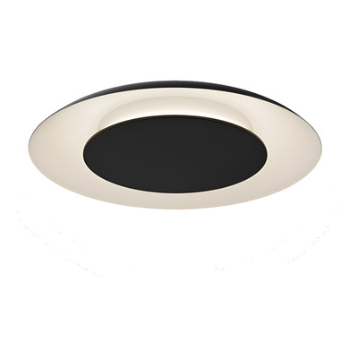 Plafon Led Fun Negro 60cm Dimerizable 40w Gmg 