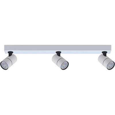 Aplique 3 Luces Spot Blanco Movil Dicro Led Gu10 U1323b Mks Blanco