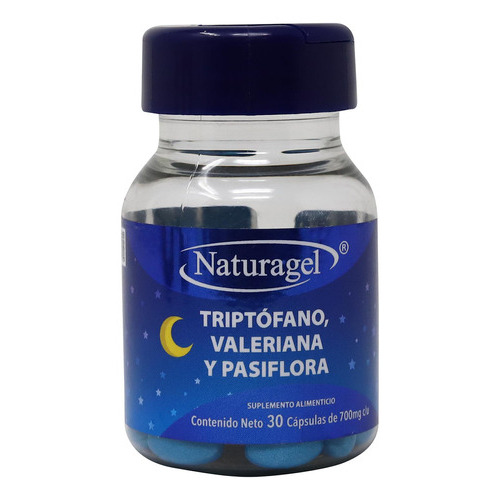 Triptófano, Valeriana Y Pisaflora Suplemento Alimenticio Nat Sabor Sin Sabor