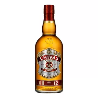 Whisky Blended Scotch Chivas Regal 12 Años Escocia Botella 750 Ml.