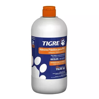 Tigre Adesivo Plástico Para Pvc 850g Cola Tubo E Cano Pvc