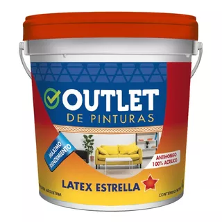 Pintura Latex Interior Estrella 4 Litros