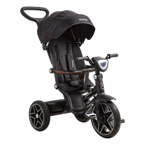 Triciclo Bebe Niños Bebesit Explorer Asiento Giratorio Toldo Color Negro