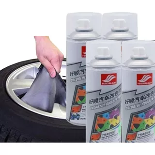 Kit X4 Gris Grafito Met Plasti Car Dip Aerosol Premium