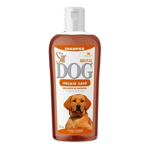 Shampoo Para Perro Sir Dog Pelaje Bronze / Pukkapet Fragancia Berry