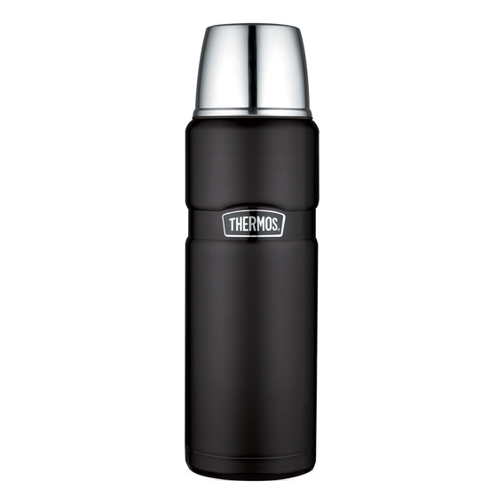 Termo Liquido  King Acero Inox 470 Ml Negro - Thermos