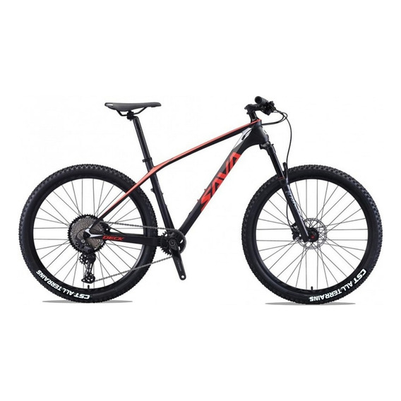 Bicicleta Sava Deck 8.1 Aro 29 Carbono - Shimano Xt 8100 Color Negra / Roja Tamaño Del Cuadro M