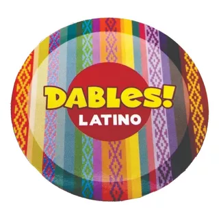 Dables Latino Juego Mesa Cartas Redondas Circulares Memoria
