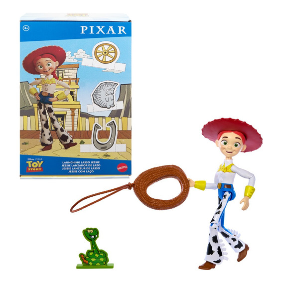 Disney Pixar Toy Story Figura De Acción Jessie Con Lazo 12 