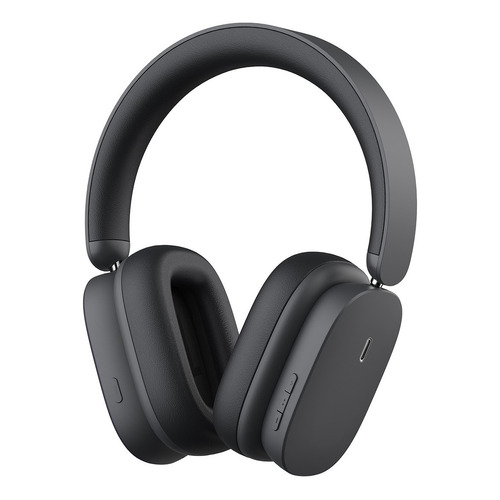 Auriculares Bluetooth Baseus H1 Bowie con reducción de ruido, color gris
