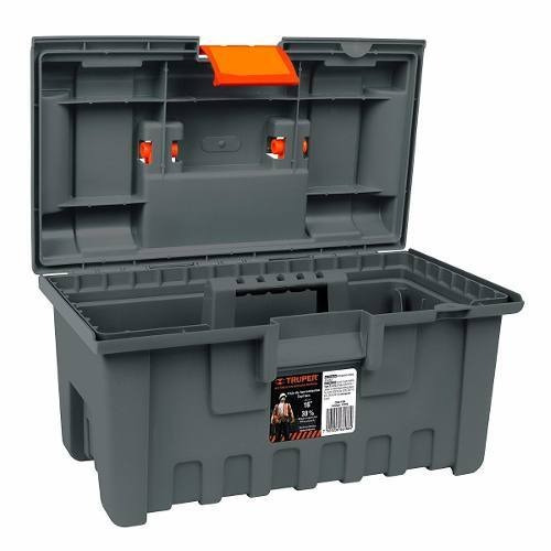 Caja de herramientas Truper CHA-16G de plástico 9"