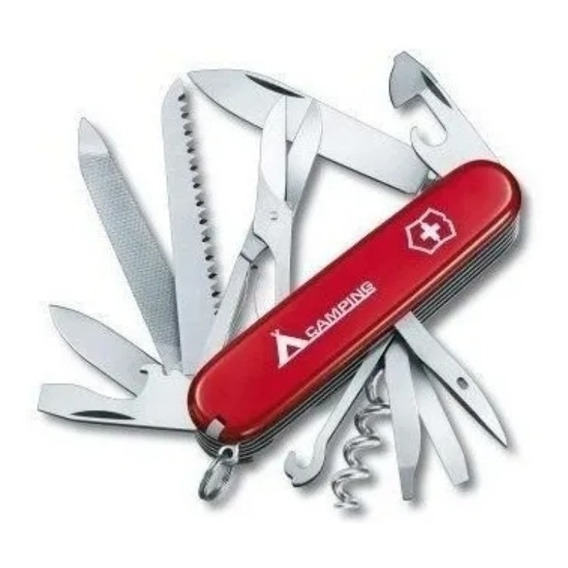 Cortaplumas Victorinox Ranger Camping Roja 21 Usos 