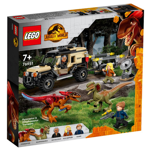 Lego Jurassic Dominion - Pyroraptor & Dilophosaurus - 76951