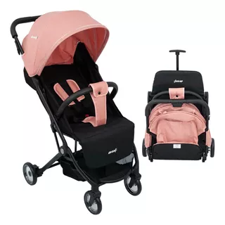 Cochecito Ultra Compacto Ferrara Plus Color Rosa Chasis Rosa