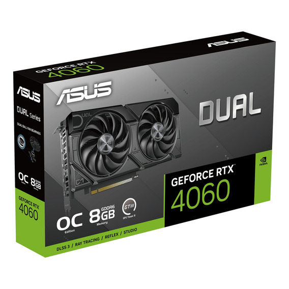 Tarjeta de vídeo 8gb Rtx4060 Asus Dual-RTX4060-O8G-EVO