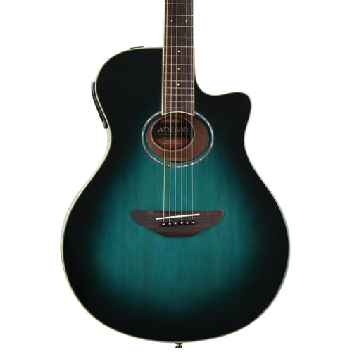 Guitarra Electroacustica Yamaha Apx Azul, Apx600obb Color Azul
