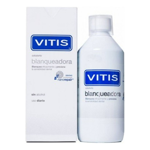 Enjuague Bucal Blanqueador Vitis 500 Ml