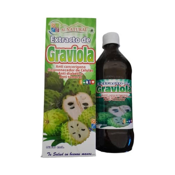 Graviola X 500 Ml Extracto O Jarabe Suplemento 