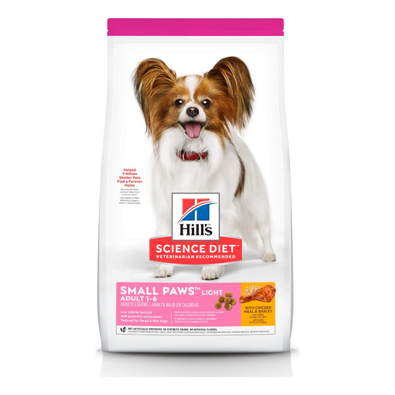 Comida Para Perro Adulto Hill's Small Paws Light - 2 Kg