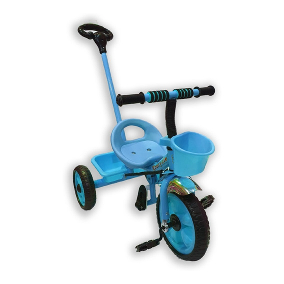 Triciclo Infantil Reforzado Direccionable C/apoya Pie C