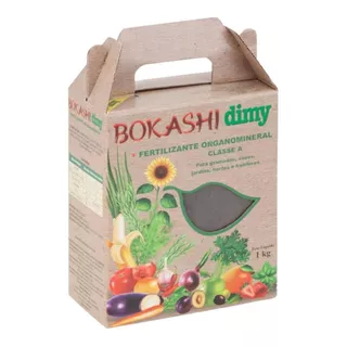 Fertilizante Dimy Bokashi 1kg Adubo Orgânico Farelado