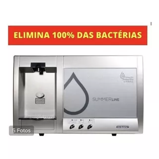 Purificador De Água Europa Summer Line Uv+hf C N Fiscal Cor Inox 220v