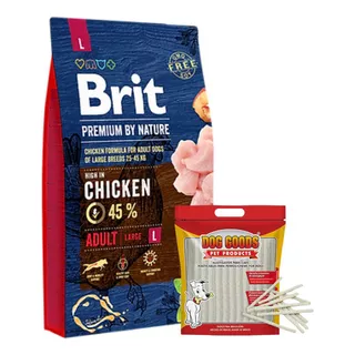 Alimento Brit Perro Adulto Raza Grande 15 Kg + Regalo