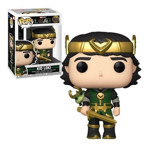 Funko Pop! Disney+ - Loki - Kid Loki Niño Con Loki Caimán