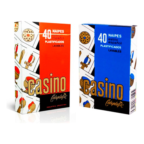 Naipes Casino Mazo X 40 Cartas set de 12 cajas