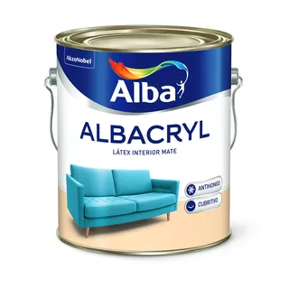 Albacryl Pintura Latex Interior Blanco Mate X 20