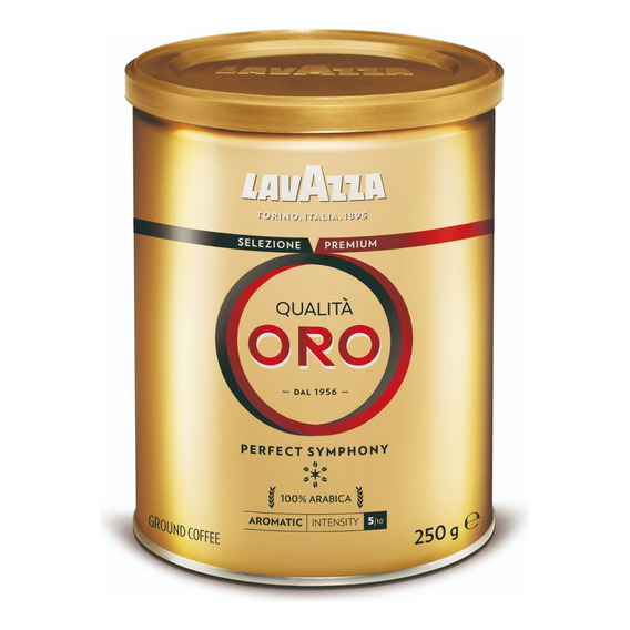 Café en grano molido Qualita Oro 250gr Lavazza
