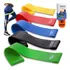Kit 5 Faixa Elástica Super Mini Band Extensor Elástico Para Treino Resistência Funcional Academia Banda Extra Forte de Treinamento Thera Fisioterapia Original PDO Store