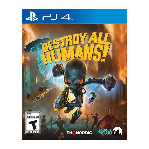 Video Juego Destroy All Humans! Ps4 Fisico Vemayme