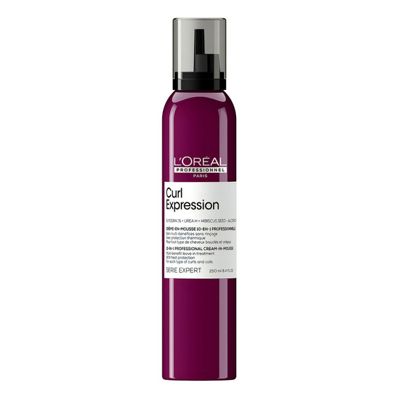 Mousse 10 en 1 Definición Cabello Rizado y Ondas Curl Expression 250 ml L'Oréal Professionnel