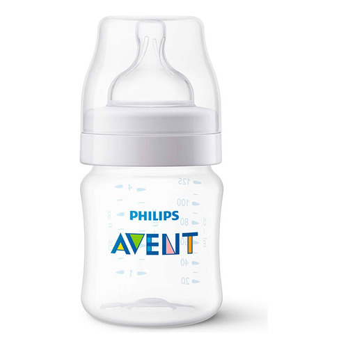 Mamadera Clasica+ Philips Avent Scf560/19 125 Ml Color Blanco Clasic