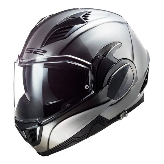 Casco Moto Ls2 Ff900 Valiant I I Jeans Titanium / Pinlock