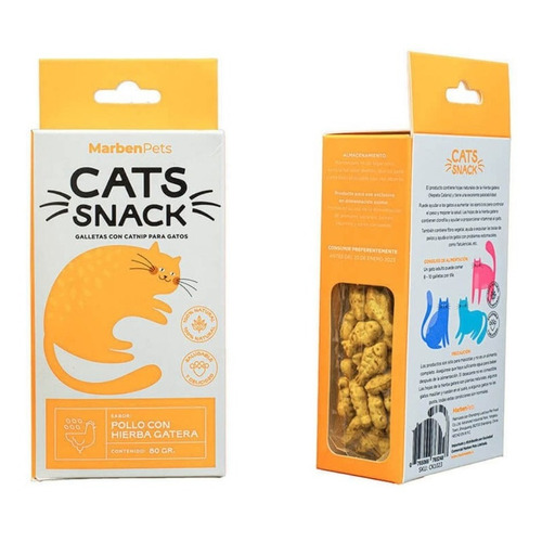 Marbenpets Cats Snacks Con Hierba Gatera Pollo