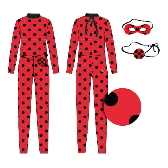 Miraculous Disfraz Ladybug Talle 3 Int 1725-3 Vulcanita