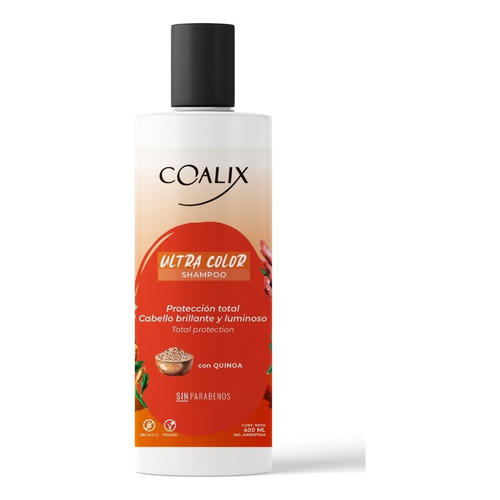 Shampoo Ultra Color Con Quinoa Coalix X 400 Ml