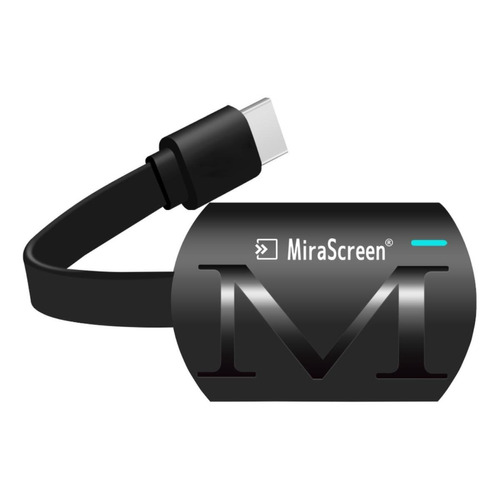 Tv stick MiraScreen G4 Full HD negro con 1GB de memoria RAM