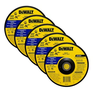 Disco Corte Metal Dewalt 7 X .045 X 7/8 Pack 