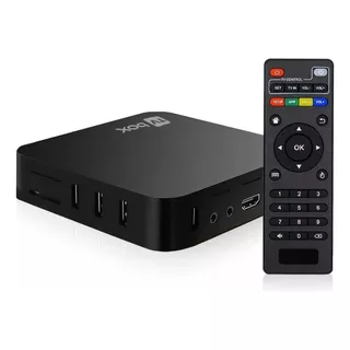 Dispositivo Streaming Tv Box Padrão 4k 8gb Preto Vitrine 