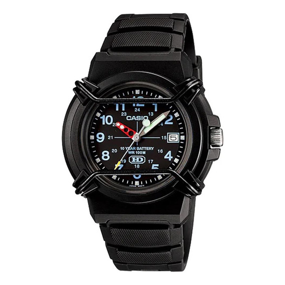 Reloj Análogo Casio Hda-600b-1bvdf Resistente Al Agua Oferta