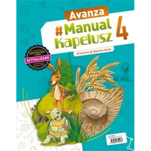 Manual 4 + Matematica - Avanza Bonaerense, De Guerberoff, Gioia. Editorial Kapelusz, Tapa Blanda En Español, 2019