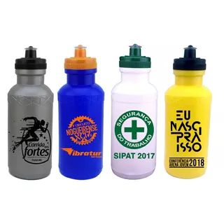 135 Squeeze 500ml  Personalizado Em 1 Cor Atividade Física.